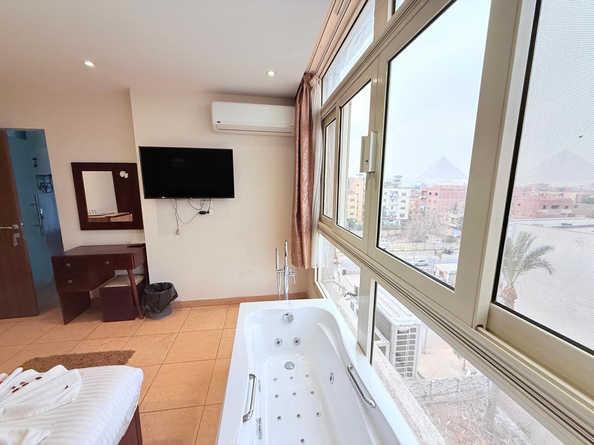 King Khafren View Inn Kafrat al Jabal Екстер'єр фото